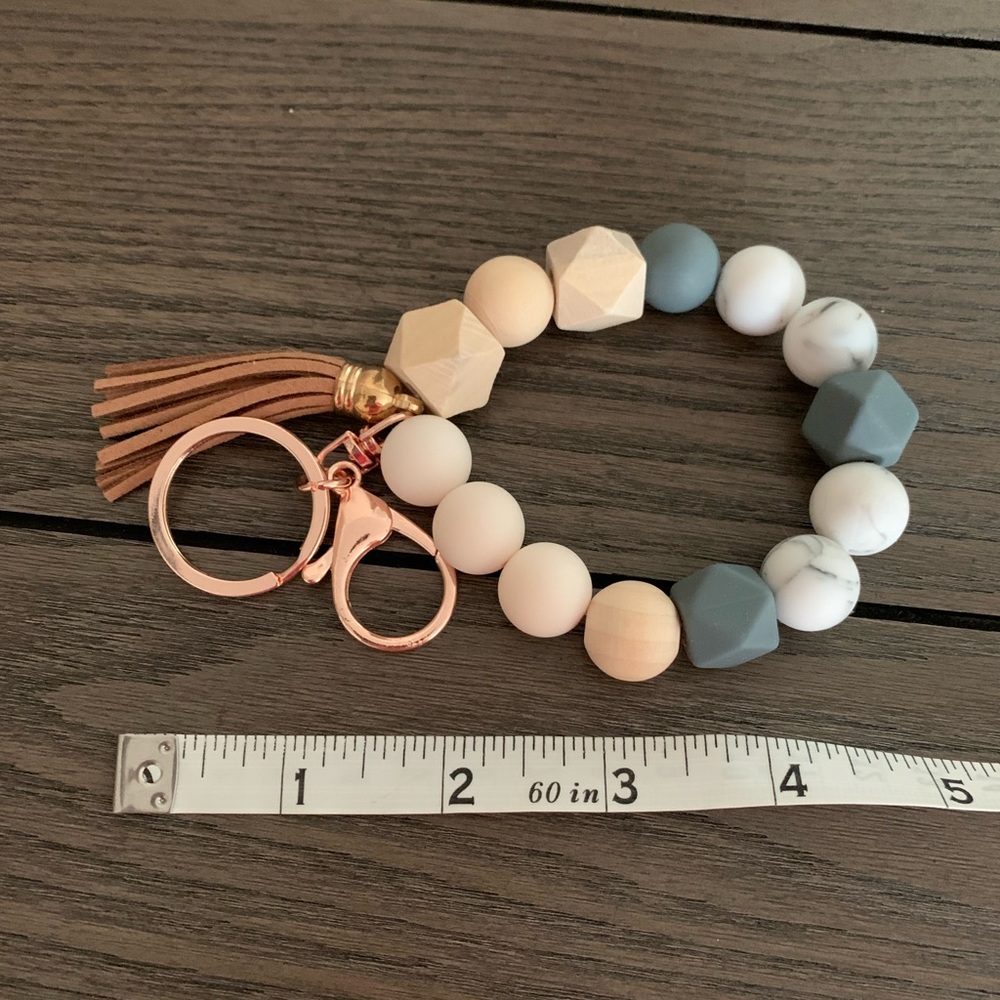 NWOT Rose Gold Key Ring